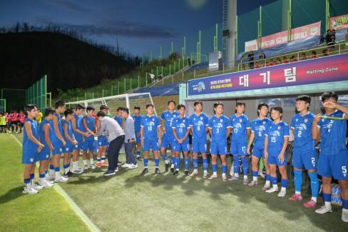 2025. 8. 14 STAY영덕 추계 한국중등축구대회(강구중 경기) 사진