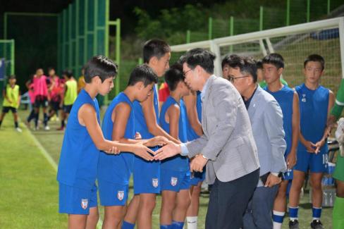2025. 8. 14 STAY영덕 추계 한국중등축구대회(강구중 경기) 사진