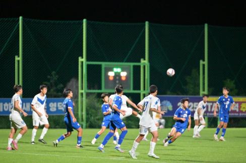 2025. 8. 14 STAY영덕 추계 한국중등축구대회(강구중 경기) 사진