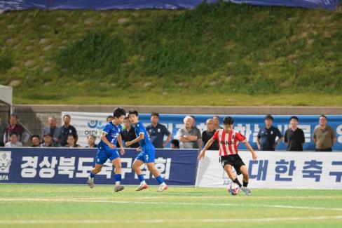 2025. 8. 26 STAY영덕 추계 한국중등축구대회(백호그룹 결승전) 사진