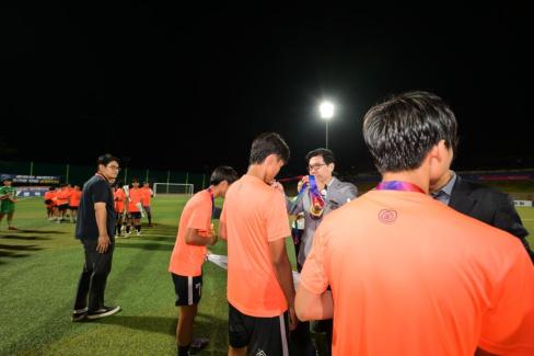 2025. 8. 26 STAY영덕 추계 한국중등축구대회(백호그룹 결승전) 시상식 사진