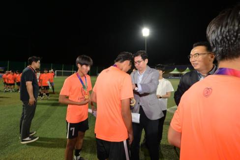 2025. 8. 26 STAY영덕 추계 한국중등축구대회(백호그룹 결승전) 시상식 사진