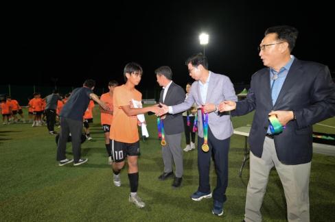 2025. 8. 26 STAY영덕 추계 한국중등축구대회(백호그룹 결승전) 시상식 사진