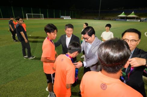 2025. 8. 26 STAY영덕 추계 한국중등축구대회(백호그룹 결승전) 시상식 사진
