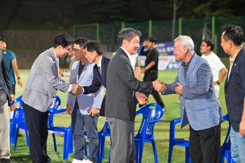 2025. 8. 26 STAY영덕 추계 한국중등축구대회(백호그룹 결승전) 시상식 사진