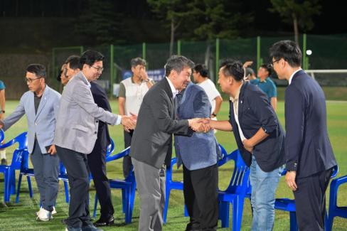 2025. 8. 26 STAY영덕 추계 한국중등축구대회(백호그룹 결승전) 시상식 사진