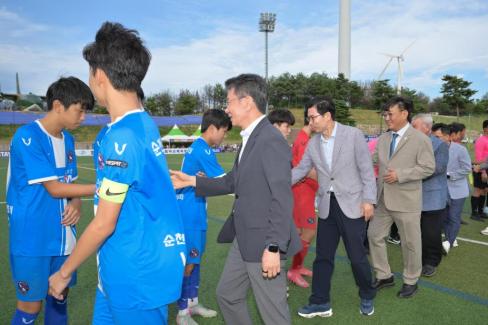 2025. 8. 26 STAY영덕 추계 한국중등축구대회(청룡그룹 결승전) 사진