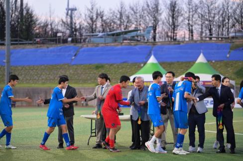 2025. 8. 26 STAY영덕 추계 한국중등축구대회(청룡그룹 결승전) 시상식 사진