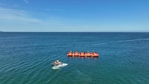 2025. 8. 19 대진해수욕장 청소년 해양 스포츠 사진