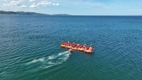 2025. 8. 19 대진해수욕장 청소년 해양 스포츠 사진