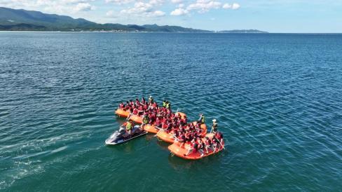 2025. 8. 19 대진해수욕장 청소년 해양 스포츠 사진