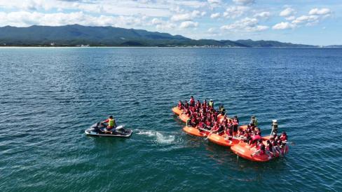 2025. 8. 19 대진해수욕장 청소년 해양 스포츠 사진