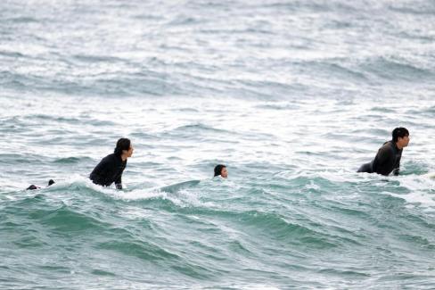 2024. 10. 26 남정면 부흥해수욕장 서핑 사진