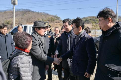 2026. 2. 9 영덕 화수리 임시주택 도지사님 방문 사진