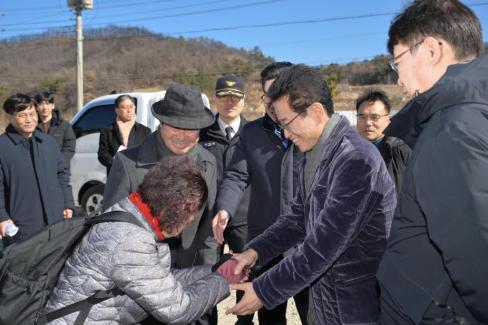 2026. 2. 9 영덕 화수리 임시주택 도지사님 방문 사진