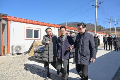 2026. 2. 9 영덕 화수리 임시주택 도지사님 방문 사진