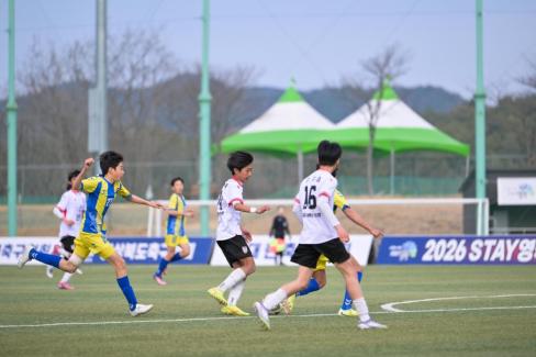 2026. 2. 10 STAY영덕 춘계 중등 축구대회 결승 사진