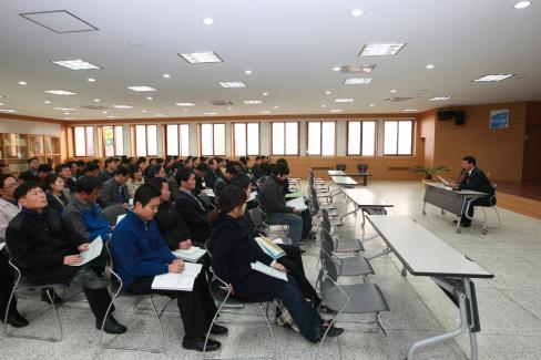 2009. 12. 23 지방재정조기집행 지침시달회의 사진