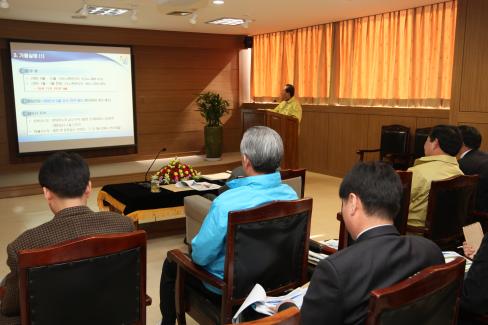 2009. 3. 9 군수님 안동댐 방문