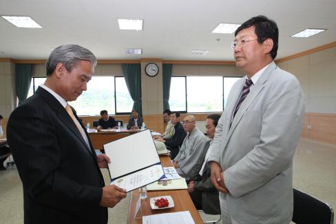 2009. 6. 15 영덕어메니티 관광개발 추진협의회 운영회의(농업기술센터)