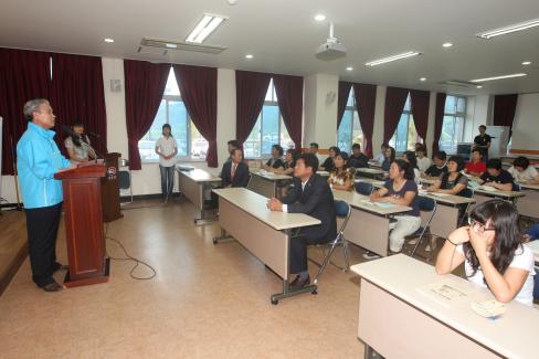 2009. 7. 15 자원봉사자대학 개강식