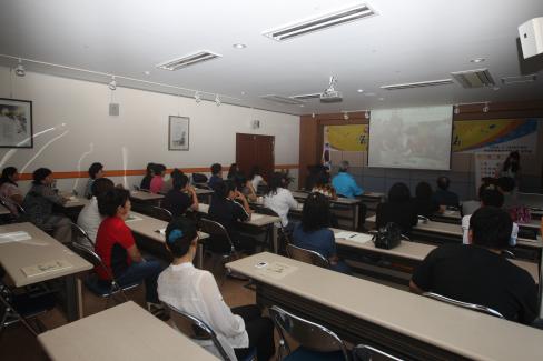 2009. 7. 15 자원봉사자대학 개강식 사진