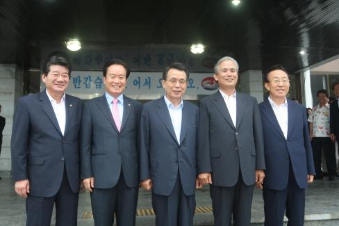 2009. 7. 24 한승수 국무총리 영덕 방문 사진