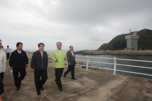 2009. 7. 24 한승수 국무총리 영덕 방문 사진