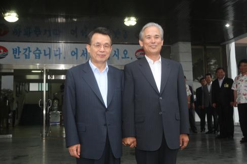 2009. 7. 24 한승수 국무총리 영덕 방문 사진