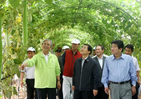 2009. 7. 24 한승수 국무총리 영덕 방문 사진