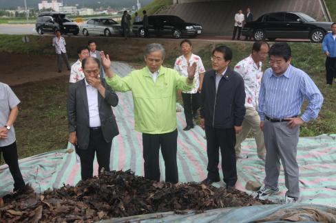 2009. 7. 24 한승수 국무총리 영덕 방문 사진
