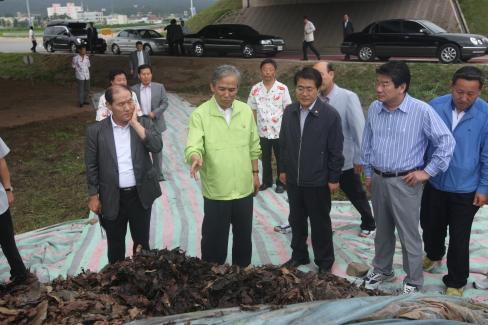 2009. 7. 24 한승수 국무총리 영덕 방문 사진