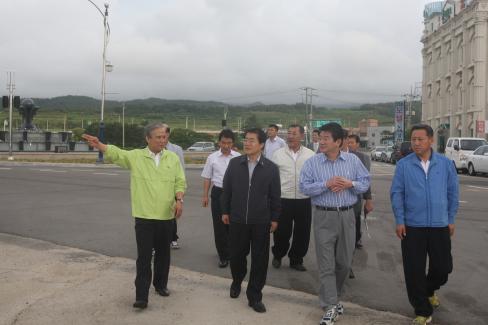 2009. 7. 24 한승수 국무총리 영덕 방문 사진