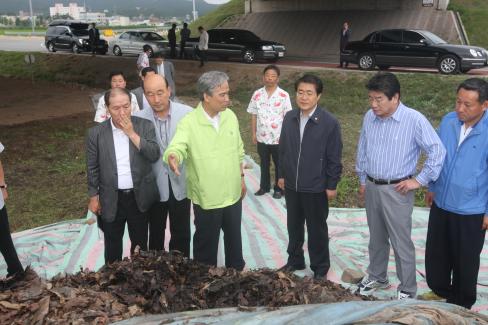 2009. 7. 24 한승수 국무총리 영덕 방문 사진