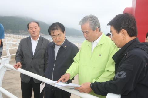 2009. 7. 24 한승수 국무총리 영덕 방문 사진