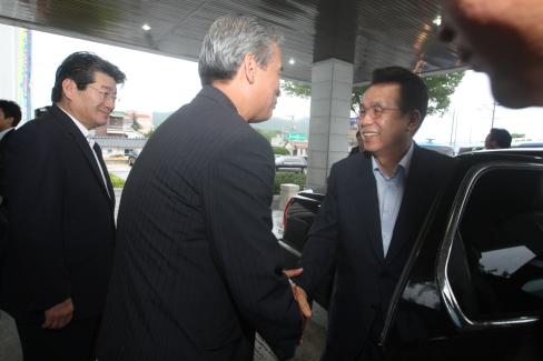 2009. 7. 24 한승수 국무총리 영덕 방문 사진