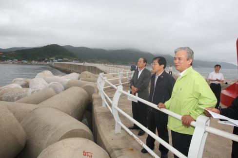 2009. 7. 24 한승수 국무총리 영덕 방문 사진