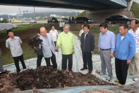 2009. 7. 24 한승수 국무총리 영덕 방문 사진