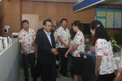 2009. 7. 24 한승수 국무총리 영덕 방문 사진