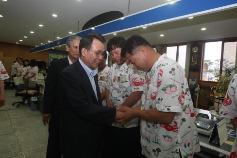 2009. 7. 24 한승수 국무총리 영덕 방문 사진