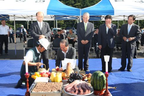 2009. 9. 2 동해중부선사무실개소식 사진