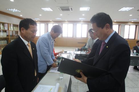 2009. 7. 21 제14기 제1차 정기회의 및 출범식 사진