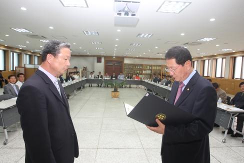 2009. 7. 21 제14기 제1차 정기회의 및 출범식 사진