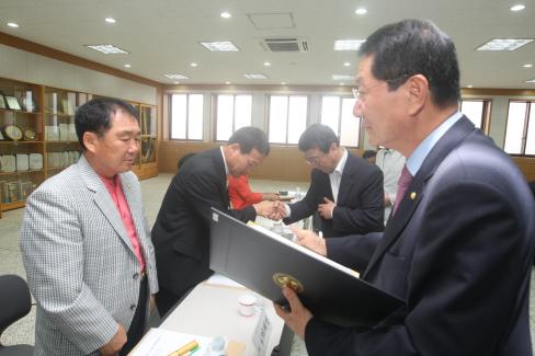 2009. 7. 21 제14기 제1차 정기회의 및 출범식 사진