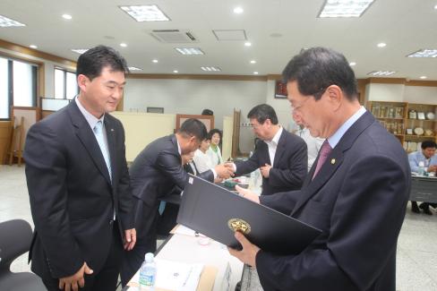 2009. 7. 21 제14기 제1차 정기회의 및 출범식 사진