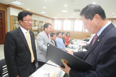 2009. 7. 21 제14기 제1차 정기회의 및 출범식 사진