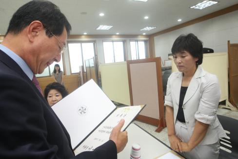 2009. 7. 21 제14기 제1차 정기회의 및 출범식 사진