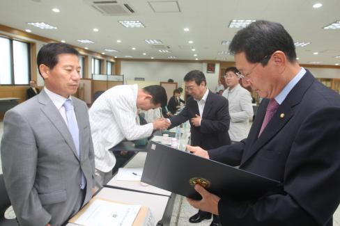 2009. 7. 21 제14기 제1차 정기회의 및 출범식 사진