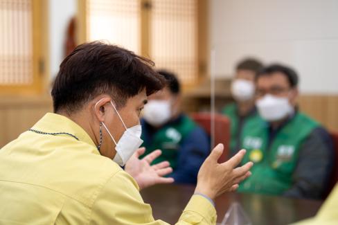 2020. 10. 28 전국민주연합노동조합 협약 체결식 사진