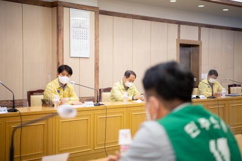 2021. 5. 27 민주노동조합 임금 교섭 상견례 사진